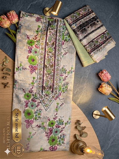 প্রিমিয়াম জমজম কটন এক্সক্লুসিভ ফ্লোরাল আর্ট_img_0